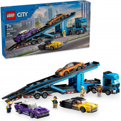 Klocki LEGO 60408 Laweta z samochodami sportowymi CITY